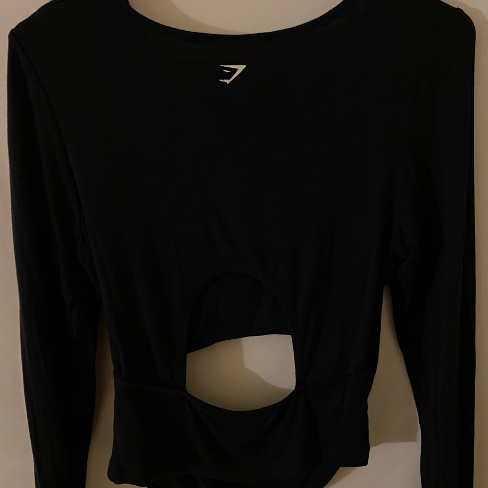 Gym shark poise long sleeve top